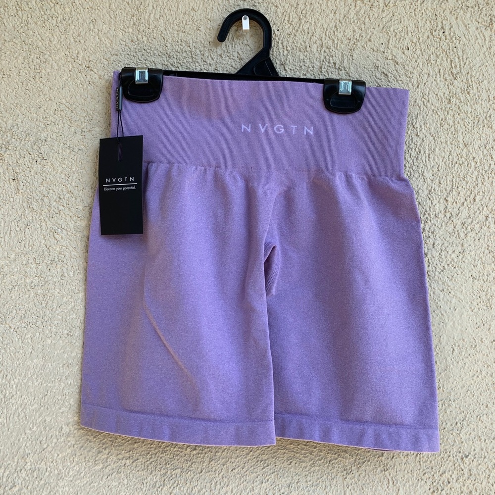 NVGTN Lilac Pro Shorts